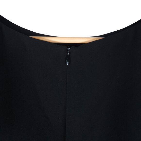 MMLaFleur Womens Black Sheath Dress Size 10 Elegant Workwear Power Classic Core - Picture 11 of 14